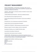 PROJECT MANAGEMENT