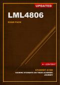 LML4806 Updated Exam Pack (2024)