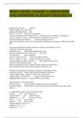 WSET LEVEL 3 EXAM >> QUESTIONS AND ANSWERS ALREADY GRADED A&plus;