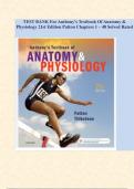 TEST BANK For Anthony’s Textbook Of Anatomy & Physiology 21st Edition Patton Chapters 1 – 48 Solved Rated