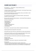 CHEM 322 EXAM 1