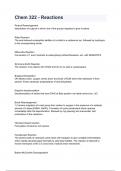 Chem 322 - Reactions&period;