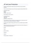 JIT and Lean Production with complete solution &period;