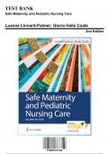 Test Bank: Safe Maternity and Pediatric Nursing Care, 2nd Edition by Linnard palmer - Chapters 1-38, 9780803697348 | Rationals Included