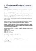 C11 Principles and Practice of Insurance - Study 2&period;