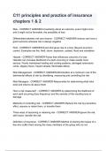 C11 principles and practice of insurance chapters 1 & 2&period;
