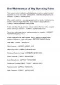 Bnsf-Maintenance of Way Operating Rules&period;
