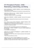 C11 Principles & Practice - CH03 - Ratemaking&comma; Underwriting&comma; and Rating&period;