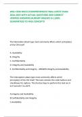 WGU C836 MULTI&sol;COMPREHENSIVE FINAL LATEST EXAM 2024-2025 WITH ACTUAL QUESTIONS AND CORRECT VERIFIED ANSWERS&vert;ALREADY GRADED A&plus;&vert;100&percnt; GUARANTEED TO PASS CONCEPTS