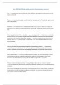 Soci 287 Unit 2 Study guide practice Questions and answers