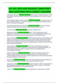 CST 245&colon; ARTS AND SCIENCES COMPETENCY 0002 QUESTIONS WITH CORRECT ANSWERS&vert;100&percnt; verified