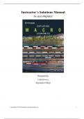 INSTRUCTOR SOLUTION MANUAL FOR EXPLORING MACROECONOMICS&comma; 6TH EDITION ROBERT L&period; SEXTONCOLIN C&period; KOVACSPETER N&period; FORTURA