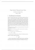 MATH 113 PRIME NUMBER THEOREM LECTURE NOTES 2024.