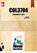 COL3704 Assignment 3 2024 (ANSWERS)