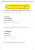 Medicare Supplement EXAMS BUNDLE ~ Questions with 100% Correct Answers/Already Grade A+