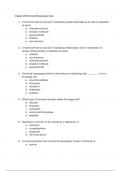 Chapter 28: Chemical Messengers Practice Test/Quiz