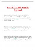 PN VATI Adult Medical Surgical 