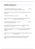 ROPD A Module 2 Review Exam Questions And Accurate Answers&vert; Graded A&plus;&vert; 2024&period;