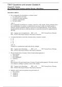TB07 Questions and answer Graded A