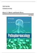Test Bank - Pathopharmacology, 2nd Edition (Colbert, 2024), Chapter 1-15 | All Chapters
