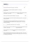 ROPD 3 Exam And Fully Answered Questions&vert; 2024&period;