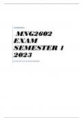 MNG2602 EXAM SEMESTER 1 2023 
