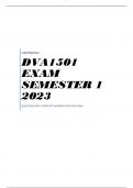 DVA1501 EXAM SEMESTER 1 2023