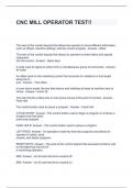 CNC MILL OPERATOR TEST&excl;&excl;