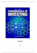 Solution manual for Fundamentals of Investing&comma; 14th Edition by Scott B&period; Smart