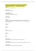 Driver Ed Permit Test RI&vert;Latest Update Complete With A&plus; Graded Answers 