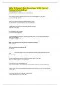 DMV RI Permit Test Questions With Correct Answers Graded A&plus; 