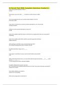 RI Permit Test With Complete Solutions Graded A&plus; 