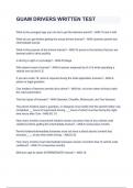 GUAM DRIVERS WRITTEN TEST&period;