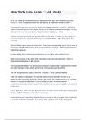 New York auto exam 17-66 study &lpar;1