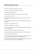HVAC Electrical Test