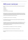 RNFA course 1 period quiz  Questions And Answers&period;