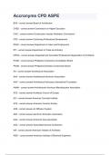 Accronyms CPD ASPE&period;