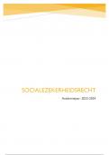 Lesnotities socialezekerheidsrecht '23-'24