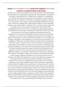 ethical issues in psychology 2 12 markers essays