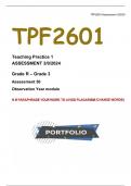 TPF2601 PORTFOLIO 50 2024