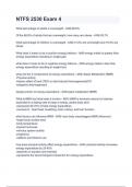NTFS 2530 Exam 4 with complete solution 