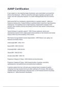 AANP Certification with complete solution 