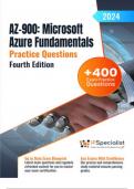 Complete AZ-900: Microsoft Azure Fundamentals +400 Exam Practice Questions with Detailed Explanations and Reference Links: Fourth Edition - 2024