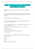 Sepsis TOP Study Guide Exam Questions  and CORRECT Answers