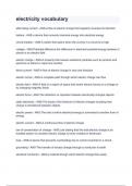 electricity vocabulary