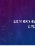 NUR265 Exam 2 Enrichment Gallen