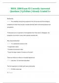 BIOL 2200 Exam &num;2 Correctly Answered  Questions&vert; UpToDate &vert; Already Graded A&plus;