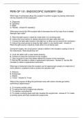 Peri-Op 101&colon; Endoscopic Surgery
