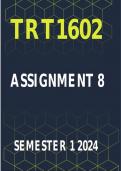TRT1602 Assignment 8 2024