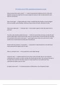 CLC with correct 350&plus; questions and answers exam